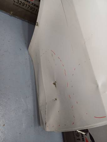  TESLA MODEL Y 2020 RIGHT REAR DOOR WHITE COLOR A4