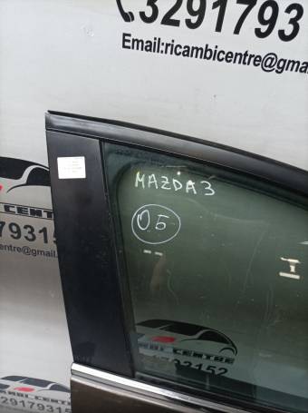  RIGHT FRONT DOOR MAZDA 3 SPORT SEDAN 2014-2016 O4