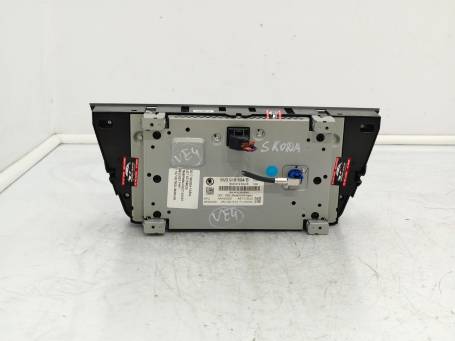 DISPLAY SCHERMO MULTIFUNZIONE GPS SKODA FABIA III 2017 6V0919604B VE4