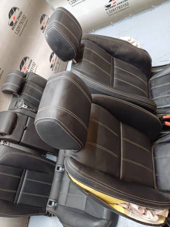  ST BLACK LEATHER SEATS RANGE ROVER VELAR 2017-2020 5 DOOR 4A