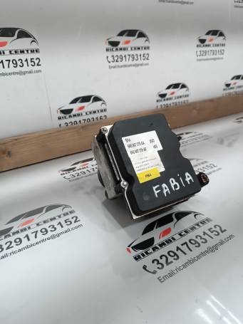 CENTRALINA POMPA ABS SKODA FABIA 2011 6R0907379AA 6R0907379AF 6R0614517T PB3