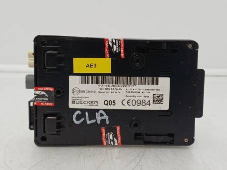 RADIO NAVIGATION CONTROL UNIT GPS SYSTEM MERCEDES CLA 220 C117 2014 AE3
