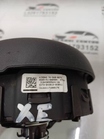  JAGUAR XE STEERING WHEEL AIRBAG GX73043B13AE8PUJ T2H6569AMT SE4