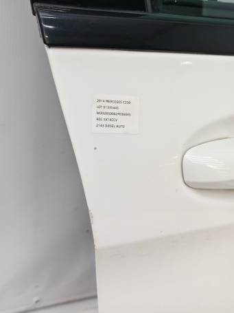 FRONT DOOR RH MERCEDES C250 W205 2014-2021 A2057200205 2BE1