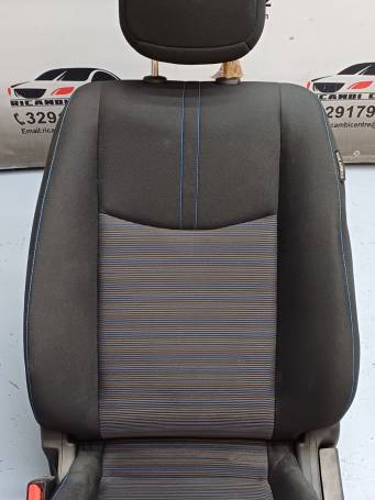  SEDILE IN TESUTTO SINISTRO NISSAN LEAF 2017-2023 HATCHBACK (GUIDA A DESTRA)
