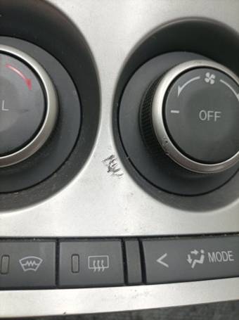  MAZDA 3 II CLIMATE CONTROL PANEL BBT361190J 40124 K40009D07A DG4