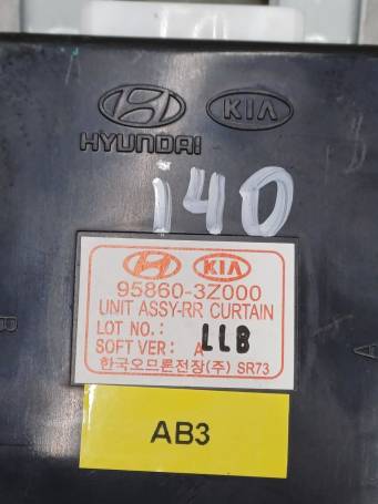 CENTRALINA CONTROLO TENDA POST. TETTO APRIBILE 2017 HYUNDAI I40 958603Z000 AB3