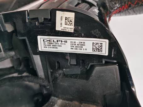 VOLANTE MULTIFUNZIONE STERZO IN PELLE PEUGEOT 308 II 2015 98073275XJ AE6
