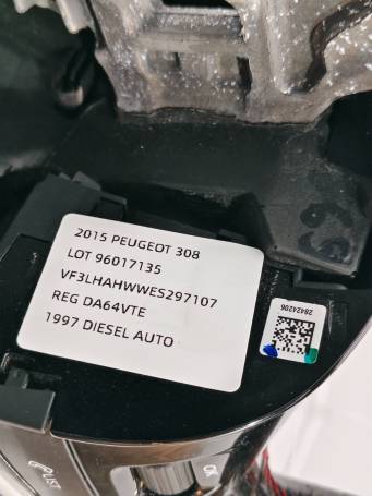 VOLANTE MULTIFUNZIONE STERZO IN PELLE PEUGEOT 308 II 2015 98073275XJ AE6