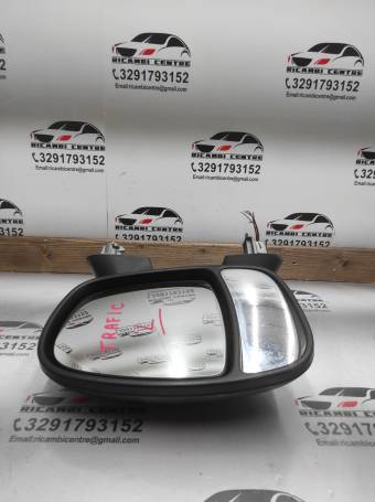  SPECCHIO SPECCHIETTO RETROVISORE SX RENAULT TRAFIC 2007-2014 5PIN 010022 MA5