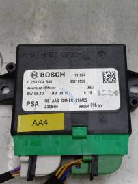 PARKING SENSOR CONTROL UNIT 2014 PEUGEOT 508 9800409680 1607443280 AA4