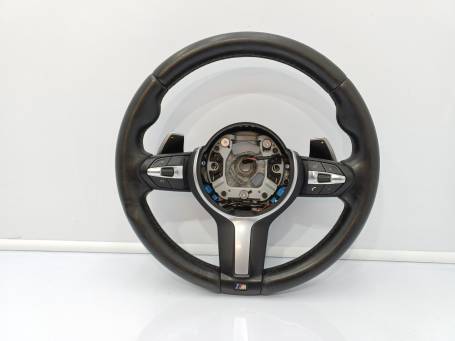 BMW F34 F36 2016 M SPORT MULTIFUNCTIONAL LEATHER STEERING WHEEL 32307850403 AA2