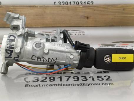 IGNITION SWITCH WITH KEY VW CADDY 1K0905851B 5K0905866 DHG1