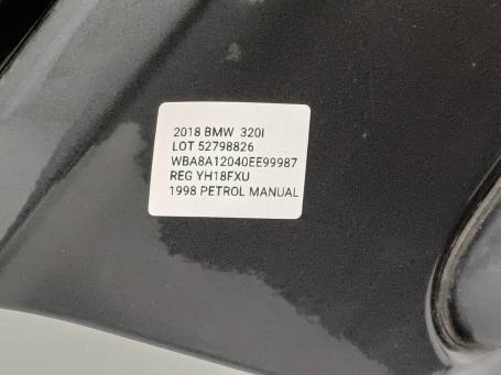 PORTA PORTIERA ANTERIORE DESTRA DX BMW F30 2011-2018 41007298566 2BF1