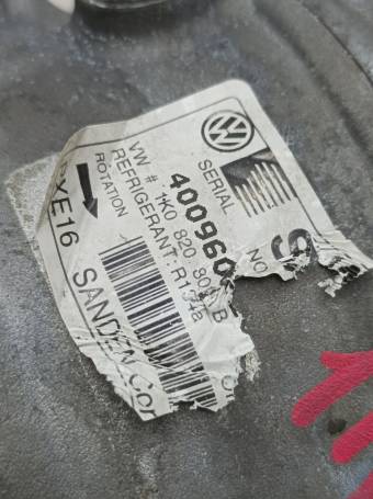 COMPRESSORE ARIA CONDIZIONATA VW/AUDI/SKODA/SEAT 1K0820808 C19