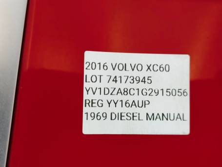 REAR DOOR LEFT VOLVO XC60 I 2008-2017 SUV 31365268 2AC2