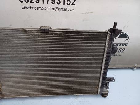  WATER RADIATOR + FAN FORD FOCUS 2012 T3DA 1.6 TDCi 1804847 1830143 A8