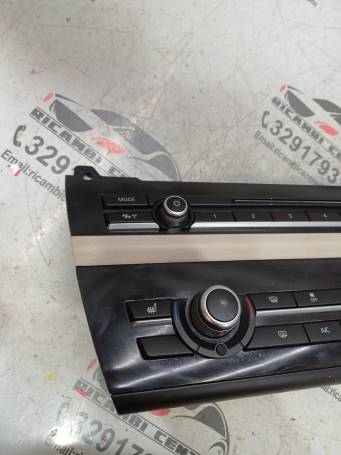 PANNELLO CONTROLLO CLIMA A/C RADIO 2016 BMW ' 5 F10 61319328424 62651791 DE3‼