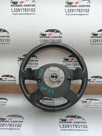 VOLANTE MULTIFUNZIONE IN PELLE NERO 2010 AUDI A3 SPORTBACK 8P0419091ES L3