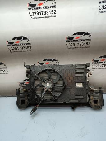 RADIATOR + FAN + FRONT CROSS MEMBERS KIT 2013 VW T-PANSPORTER 2.0 TDI 7E0121253A B12