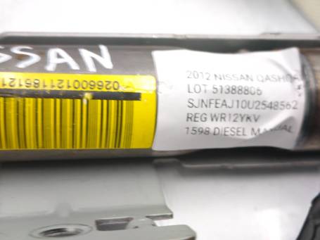 AIRBAG A TENDINA TETTO LATERALE DESTRO DX NISSAN QASHQAI I 2012 985P0JD00B YC2
