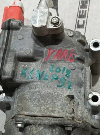  TOYOTA YARIS 1.5 HYBRID AIR CONDITIONING COMPRESSOR 042200-1040 1Q33302 C20