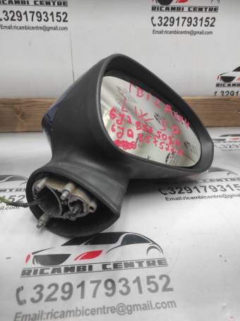  REARVIEW MIRROR RH SEAT IBIZA STYLANCE COLOR LW5P 6J2857508H MB4