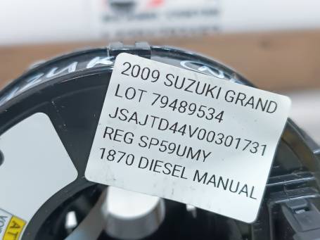 SPIRAL CONTACT AIRBAG RING SUZUKI GRAND VITARA 2009 AM62J0RM82A47 NB1
