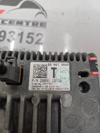 DISPLAY SCHERMO MULTIFUNZIONE GPS NAVIGATORE NISSAN X-TRAIL 2011 280911BY3A VD4