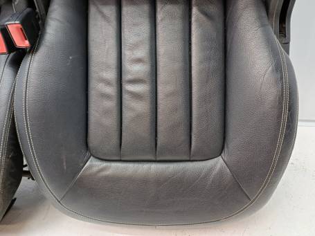  SET SEDILI ANTERIORE IN PELLE NERO 2.1D MERCEDES CLS 250 W218 2013 2AD3