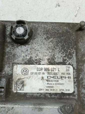  CENTRALINA MOTORE ECU SKODA FABIA 2011 03P906021L 03P906021AN 28307850 BC3