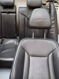  SET SEDILI IN PELLE NERA HYUNDAI I40 2015-2018 FACELIFT BERLINA 16L