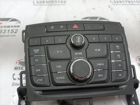 COMANDI RADIO CONTROLLO CLIMA OPEL ZAFIRA TOURER 2012 20875735 13435410 DJ3