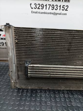  RADIATORE ARIA CONDIZIONATA+RADIATORE OLIO PORSCHE CAYENNE 2003 7L5422885B A9