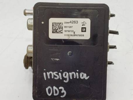 ABS CONTROL UNIT A20DT MF3 M32 2.0D 96Kw 131CV OPEL INSIGNIA A 2015 23444527 OD3