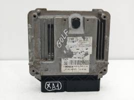 CENTRALINA MOTORE ECU CBA CBAB  2.0D 103Kw 140CV VW GOLF VI 2009 XA1