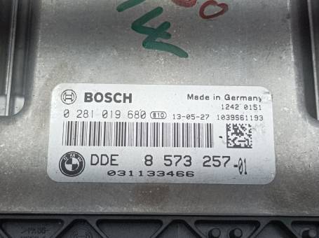  CENTRALINA MOTORE ECU BMW F30 8573257 0281019780 13618573257 13618576333  BD2