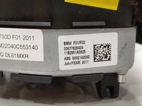 AIRBAG VOLANTE BMW SERIE 7 F01 /F02 2011 33677828404 ASG 609214200C OC5