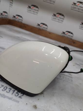 AUDI A1 2012 3 DOOR 5 PIN LEFT REARVIEW MIRROR OE2