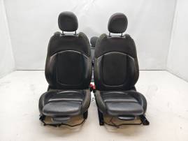 MINI CLUBMAN F54 2016 CARBON BLACK LEATHER SEAT SET 2CB3