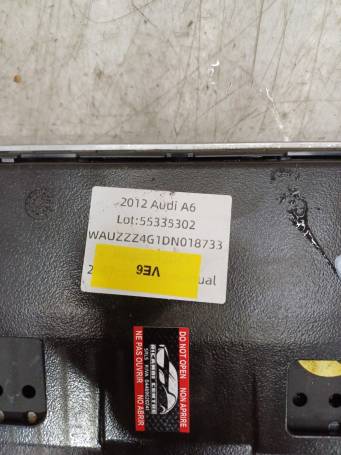 DISPLAY SCHERMO MULTIMEDIA NAVIGAZIONE 2012 AUDI A6 C7 S LINE 4G0919603 VE6