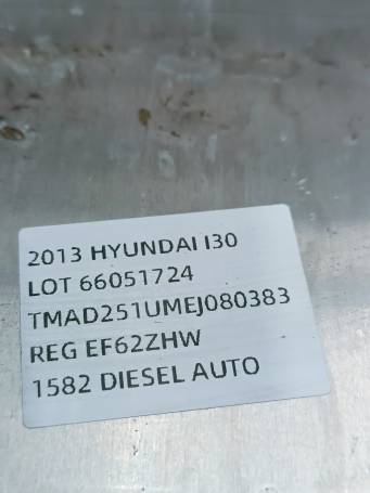 ENGINE CONTROL UNIT ECU 2013 HYUNDAI I30 D4FB (U2) 391132A933 BC1