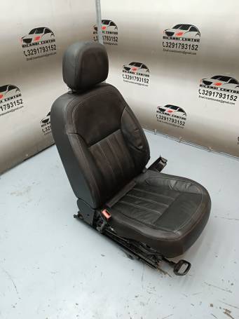  SEDILE IN PELLE SX CUCITURA BIANCA OPEL INSIGNIA SPORTS TOURER SW 2013-2017