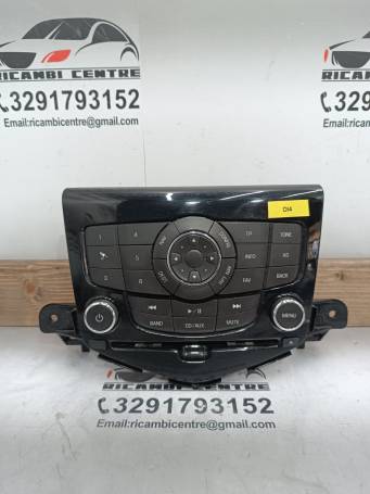 CHEVROLET CRUZE 2013 CLIMATE CONTROL\RADIO 94563272 28184725 DI4