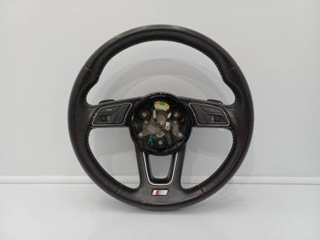 VOLANTE  MULTIFUNZIONE STERZO IN PELLE AUDI A4 B9 2016 565425696 AC3