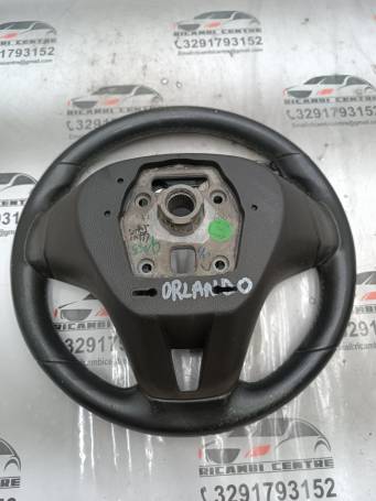 2012 CHEVROLET ORLANDO MULTIFUNCTIONAL BLACK LEATHER STEERING WHEEL 95227506 I2