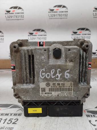CENTRALINA MOTORE ECU 2009 VW GOLF 6 VI CAX CAXA BENZINA 03C906016 VC6