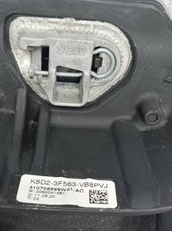  VOLANTE IN PELLE MULTIFUNZIONALE RANGE ROVER EVOQUE K8D2-3F563-VB8PVJ H4