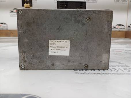  SEAT LEON 2007 BLUETOOTH CONTROL MODULE CONTROL UNIT 5P0862335B AH3