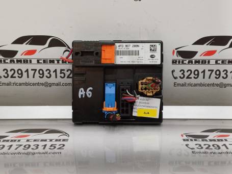 COMFORT CONTROL UNIT BCM MODULE 2.0D 125Kw 170CV AUDI A6 2009 4F0907289N AJ4